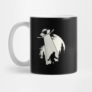 Bigfoot Ufo Abduction Mug